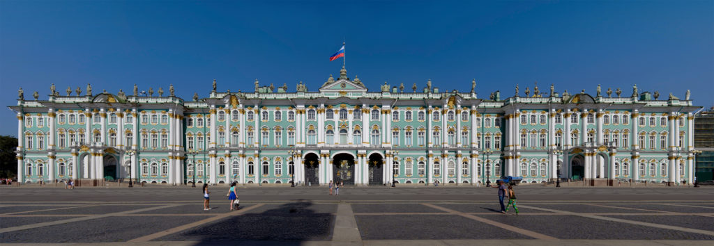 Winter Palace Panorama 2wikicommons 1024x354 - Best Colonial/Historical Structure From Each World Cup Nation (Group A: Russia, Saudi Arabia, Egypt, Uruguay)